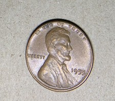1955 P Lincoln Wheat Penny 1 Cent