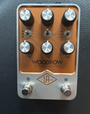 Universal Audio UAFX Woodrow 55 Verstärker Effektpedal Top Zustand
