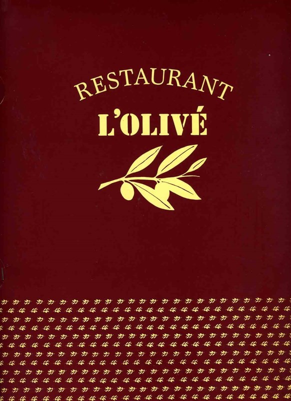 Restaurante L'Olive Menú Muntaner en Barcelona España