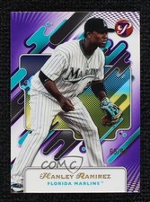2025 Topps Pristine Purple Refractor 65/99 Hanley Ramirez #104 1gd8