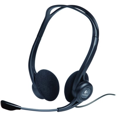 Logitech PC 960 Computer  On Ear Headset kabelgebunden Stereo Schwarz Mikrofo...