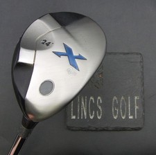 Callaway X 24° 4 Hybrid Stiff Steel Shaft Iomic Grip