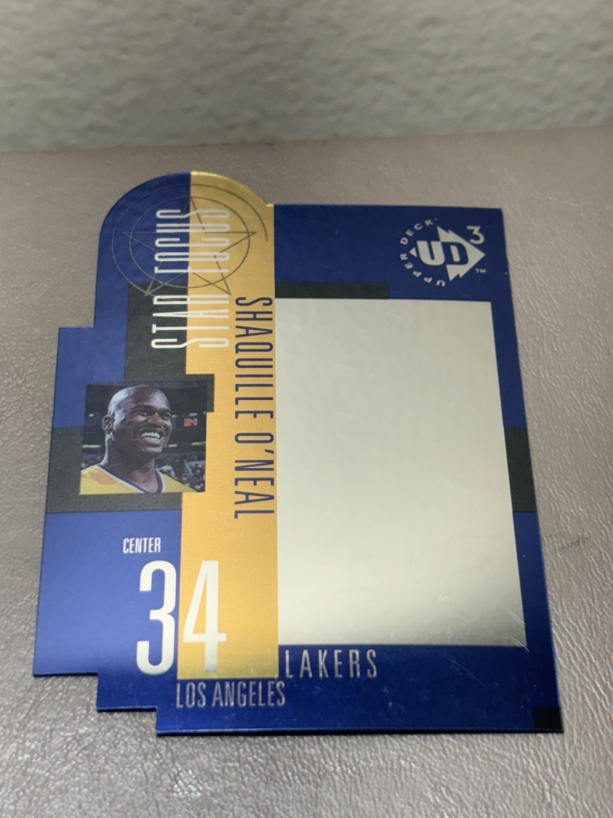 1996-97 Upper Deck UD3 Star Focus Shaquille O'Neal #34 HOF Lakers