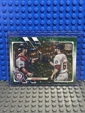2021 Topps Series 1 Base #17 Sean Doolittle - Green Ice  /499 - Nationals - NM