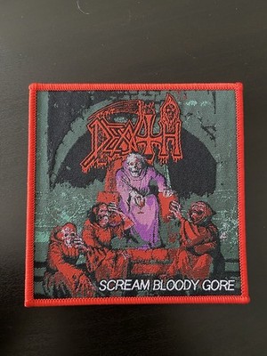Death - Scream Bloody Gore Patch - Pull The Plug Patches