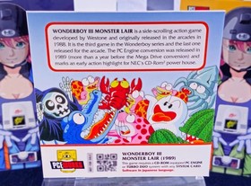 PC Engine PCEWorks Turbo Duo - Wonder Boy III Monster Lair pce works