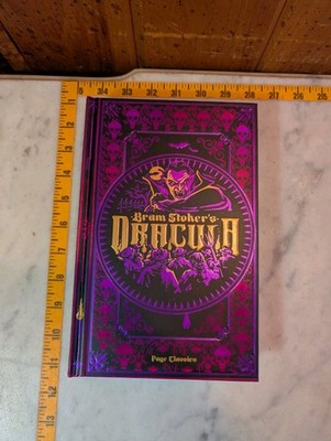 Dracula Deluxe Edition by Bram Stoker 2024 Hardcover Page Classics - New