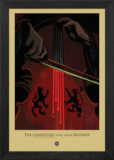 Poster arte da parete con cornice Il matrimonio rosso quadro stampa su tela