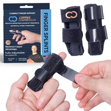Finger Splints, Trigger Finger Brace for Arthritis, Tendonitis, Finger Lockin...