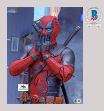 RYAN REYNOLD AUTOGRAPH SIGNED 11X14 PHOTO MARVEL DEADPOOL BECKETT BAS