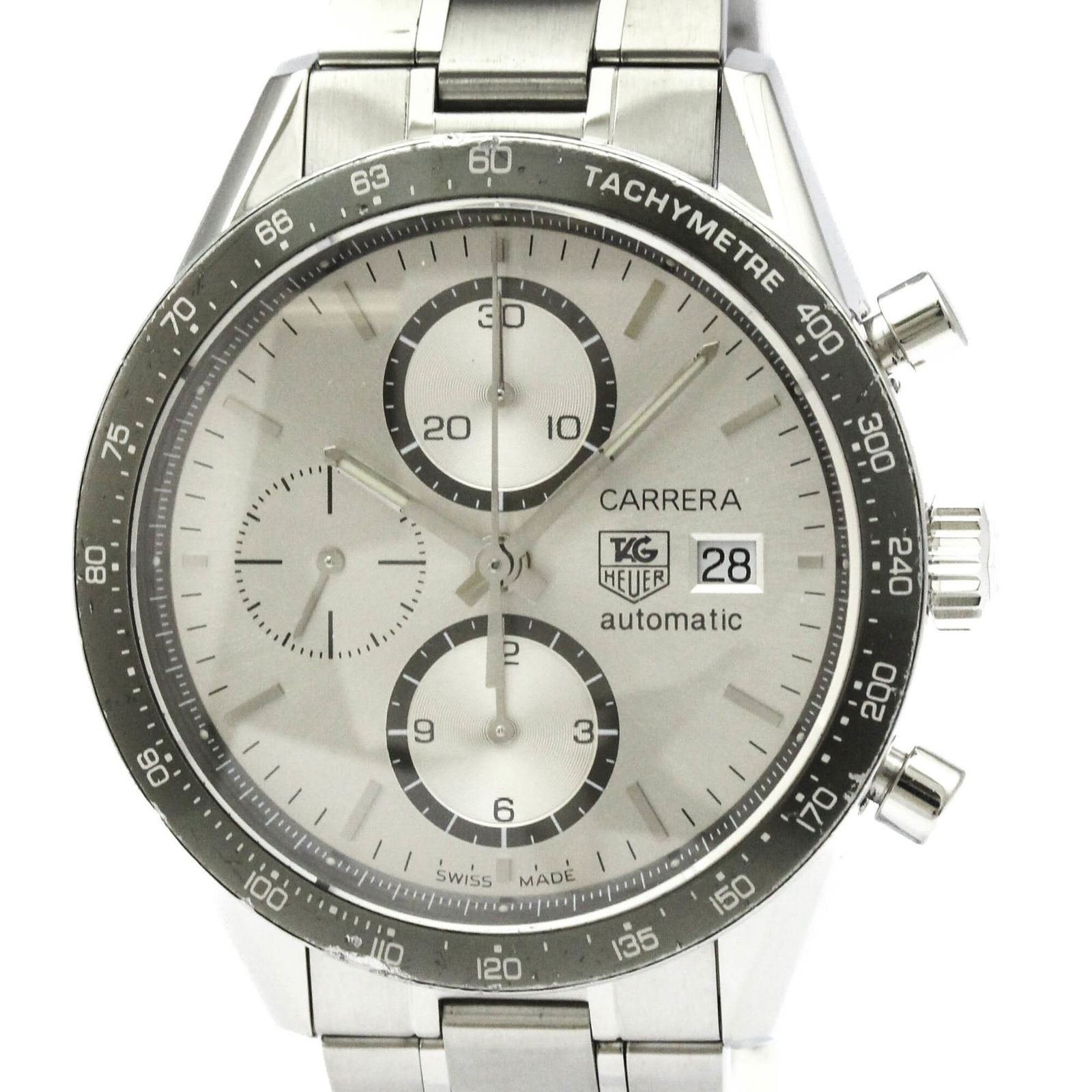 TAG HEUER Carrera Tachymeter Chronograph Stainless