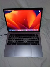 MacBook Pro A1708 2017 13.3" I7 16GB RAM 256GB SSD, Ventura 13.7 Laptop