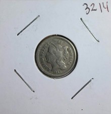 1865 Three Cent Nickel - As Shown! (#3214)
