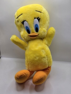 The 24K Company Tweety Plush Stuffed Animal 1993 Looney Tunes Warner Bros