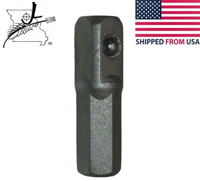 1x 1'' 25mm 1/4'' Hex Bit To 1/4'' Socket Adapter Screwdriver Driver Drill Impact