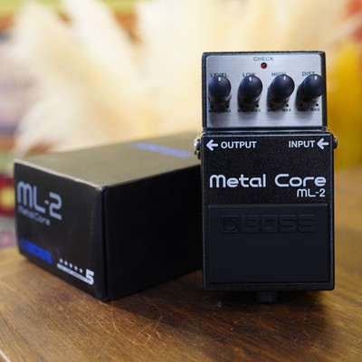 BOSS ML-2 Metal Core Gitarreneffektpedal, brandneu