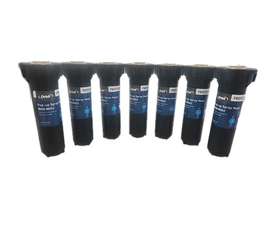 #ad Orbit Pro Pop Up Brass Nozzle Sprinkler Full Circle Lot of 7 97 $15.15