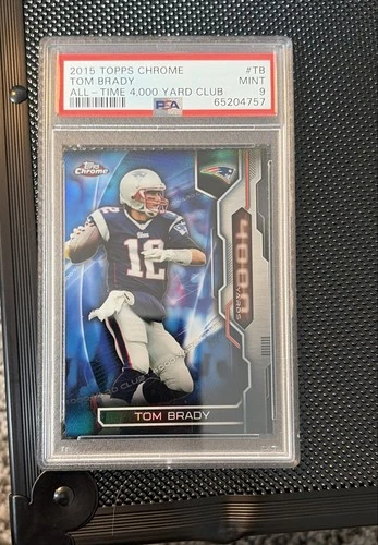 2015 Topps Chrome - All-Time 4000-yd. Club Tom Brady #AT4K-TB