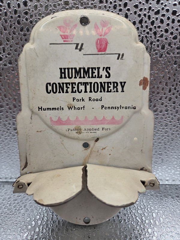 Vintage Hummel's Confectionery Park Road, Hummels Wharf, Snyder Cty. Advertising
