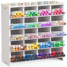 Marker Organizer, 20 Compartments Vertical Pen Storage