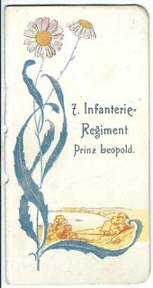 Bayreuth 10. Feb 1903 7th Infantry Regiment Prince Leopold Rare Dance Card