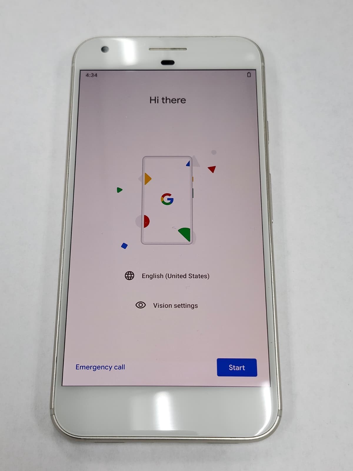 DEFECTIVE -  Google Pixel XL - 32 GB - Silver - Unlocked - G011C - 12137