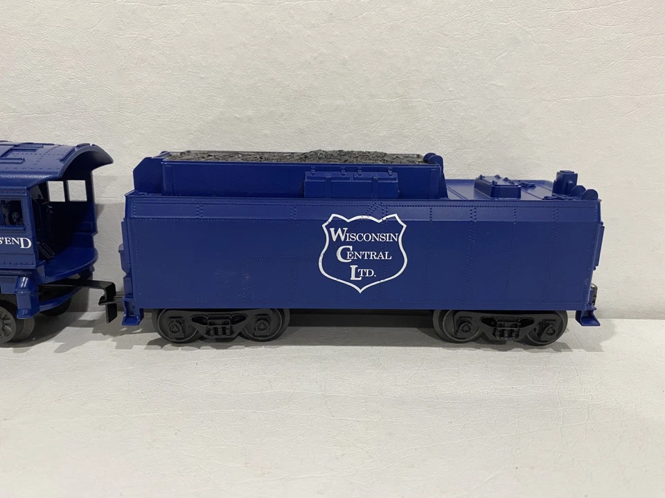 Juego de Navidad Lionel 6-30031 Lands End Flyer Wisconsin Central EX/caja PROBADO Foto 4 de 4