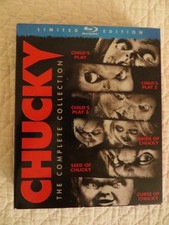 Chucky The Complete Collection 2013 6disc Blu-ray set Limited Edition FREE SHIP
