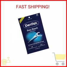 DenTek Complete Clean Easy Reach Floss Pick No Break & No Shred Floss, 75 Count