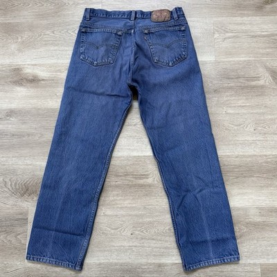 Vintage 90s Levis 501 XX USA Made Overdye Denim Jeans 501-0000