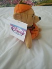 Disney Store Halloween Pumpkin Winnie the Pooh Beanie Stuffed Animal Plush  8"   — photo 2