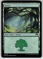 Forest (0319) Foil Modern Horizons 3 MTG
