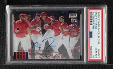 2020 Topps Stadium Club Chrome Matt Thaiss #UAMT PSA 10 GEM MT Auto 08rj