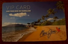 MAUI JIM SUNGLASSES VIP GIFT CARD ~ Any Non-RX Model, Online Purchase Only
