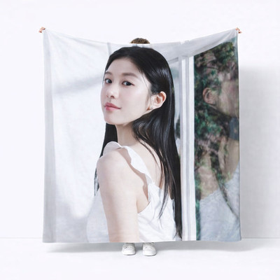 GO YOUN JUNG BLANKET FLANNEL FAN GIFT FOR K-DRAMA LOVER - CUSTOM ANY PICTURE C08