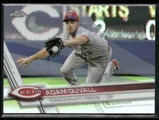 Adam Duvall 2017 Topps Chrome Refractor #174 Cincinnati Reds