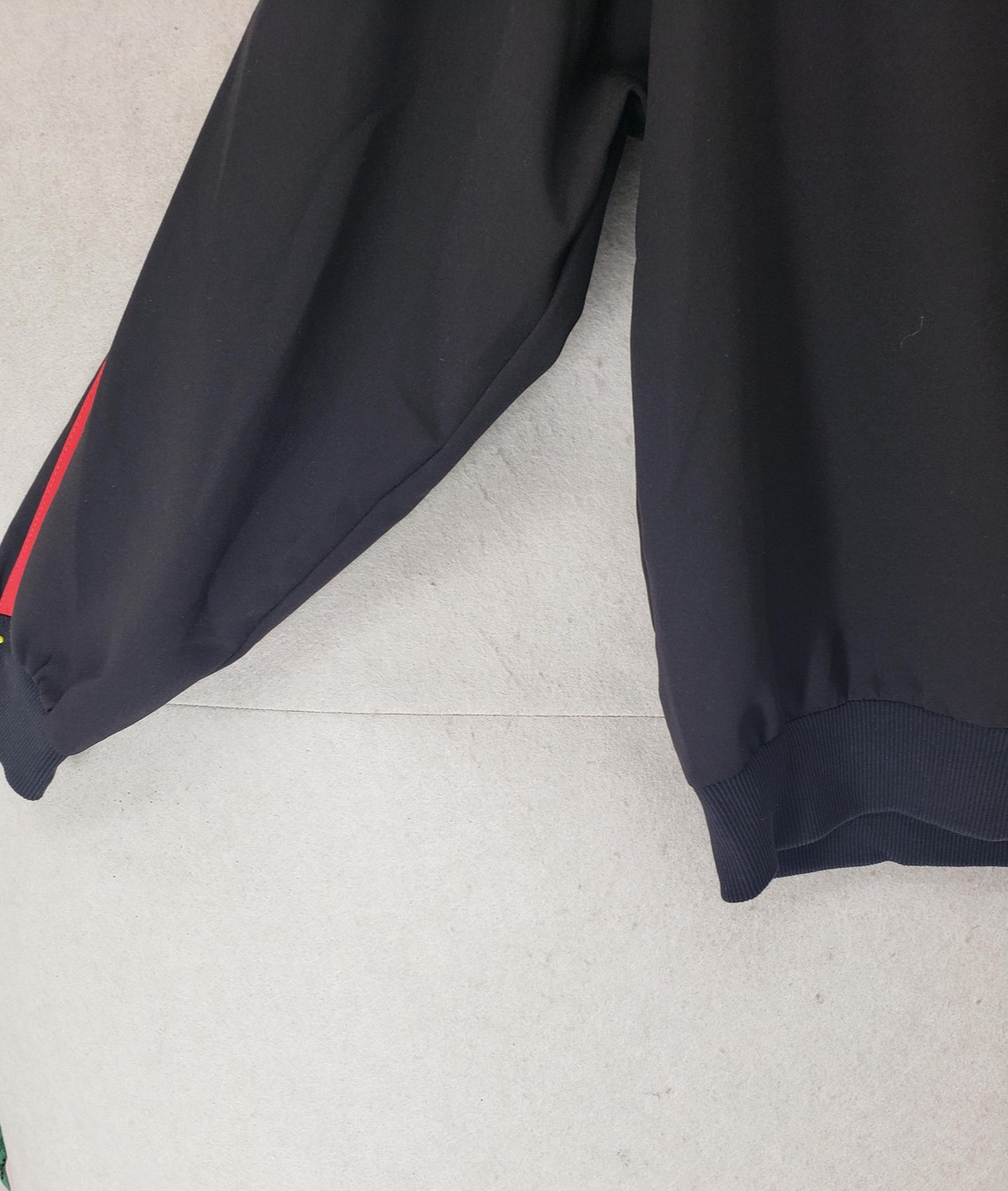 Zara Basic Jacket Womens Small Black Red White Tr… - image 15