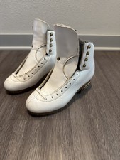 SP TERI Super Teri Figure Ice Skating Boots - Size 4A