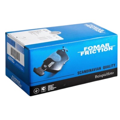FOMAR Friction FO685981 Bremsbeläge Vorne für BESTA BONGO CARNIVAL II K2500