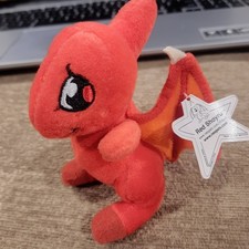 McDonalds Happy Meal Toy Neopets 12 Shoyru Red 2004 Loose