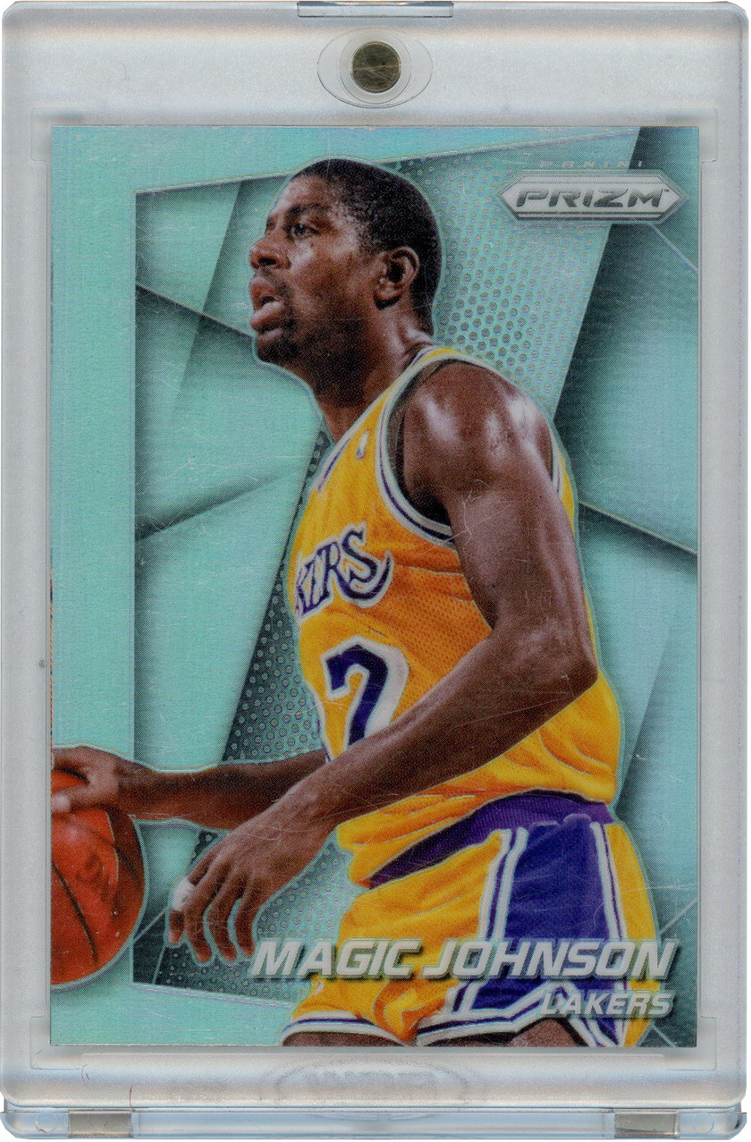 Magic Johnson 2014-15 Panini Prizm Silver #175 Los Angeles Lakers NBA