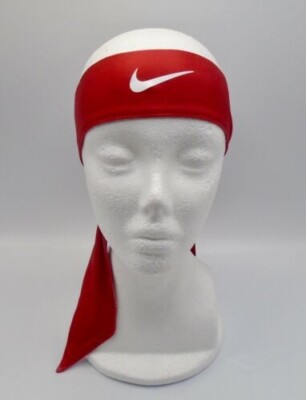nike dri fit head tie white