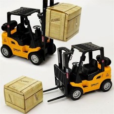 Interactive Toy Forklift Friction Toys Vehicle Construction Die-Cast Model UK