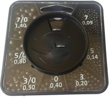 Scatola Grande Piombini Spaccati da Pesca Galleggiante Piombi Assortiti gr. 200