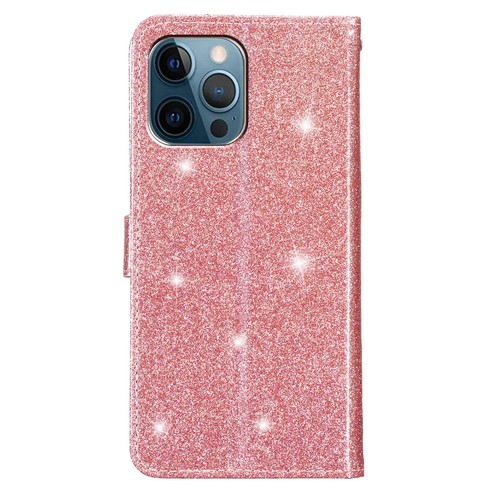 Fr iPhone 15 Pro Max 14 13 12 11 Flip Bling Glitter PU Leather Stand Wallet Case - Picture 52 of 61