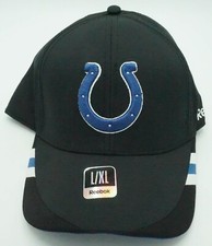 NFL Indianapolis Colts Reebok Adult Structured Flex Fit Cap Hat Beanie NEW 