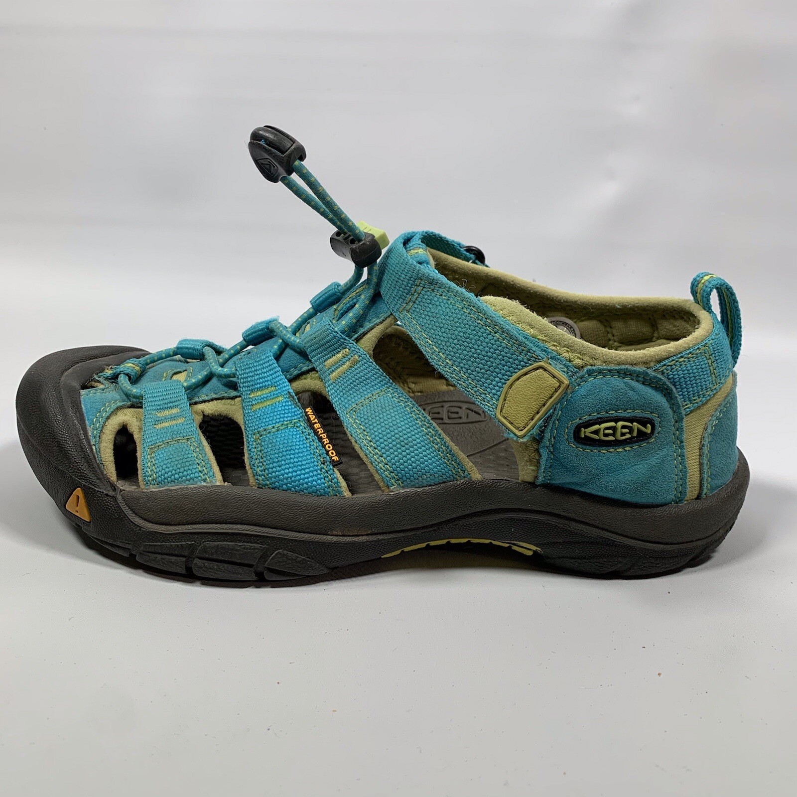 Sandali Keen Newport H2 gioventù taglia 4 blu hawaiano verde brillante stile 1012314