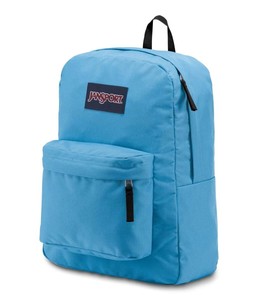 blue bookbag