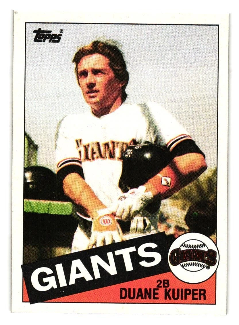 1985 Topps - #22 Duane Kuiper