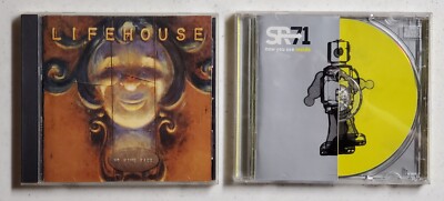 2 CD Lot by Lifehouse & SR-71 - No Name Face, Now You See Inside (Alt Rock)
